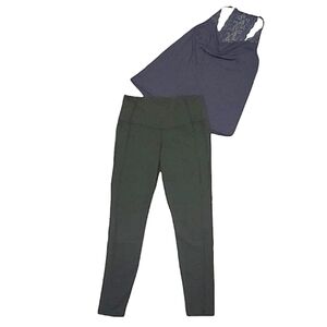 Victoria's Secret Sport Knockout Ankle Leggings High Waist Rise Yoga Pants Med.